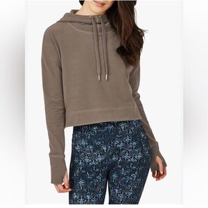 Sweaty Betty Escape Luxe Cropped hoodie